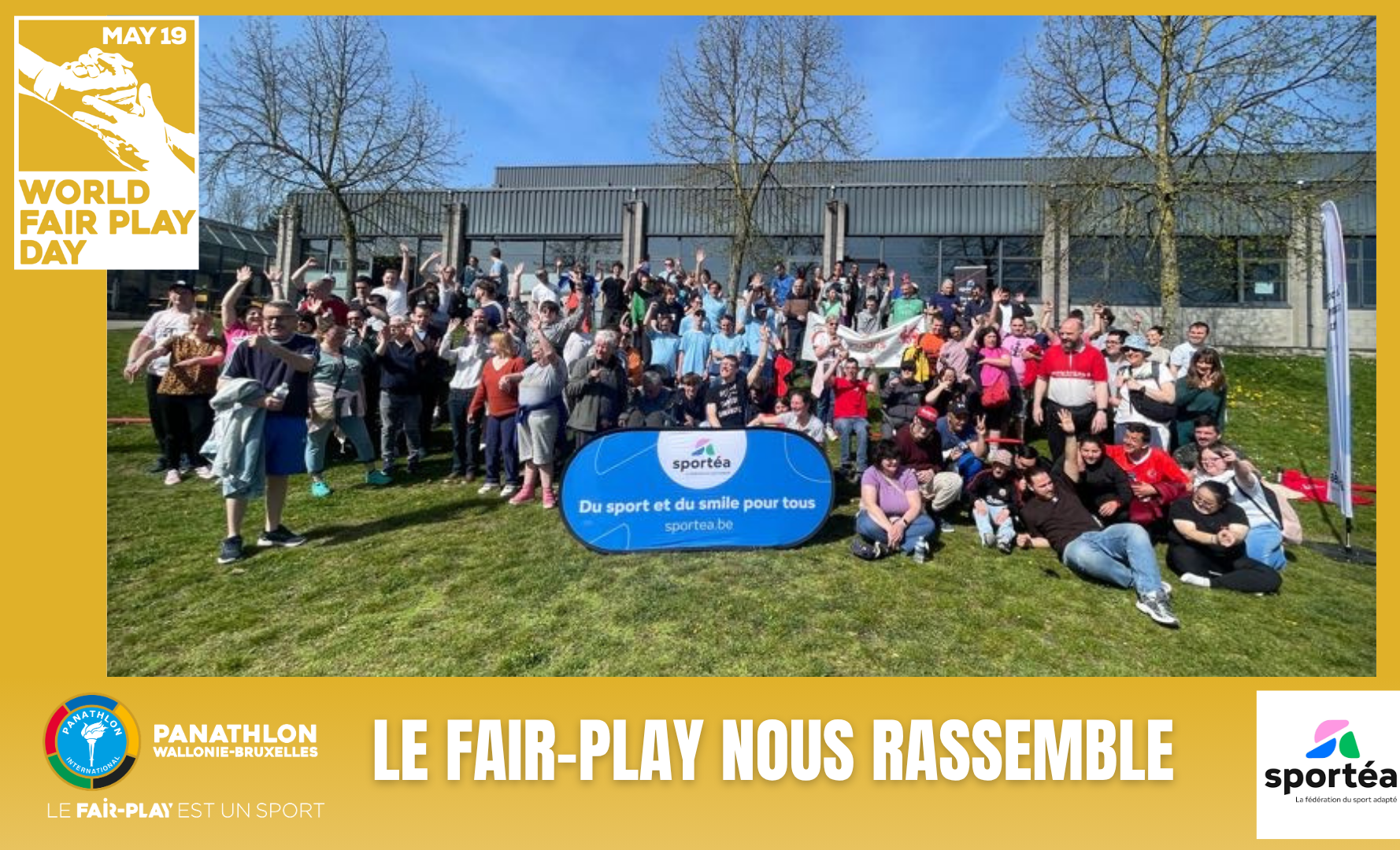 journée internationale du Fair-Play - photo de groupe