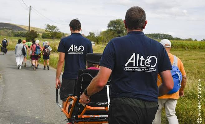 Traversée de la Wallonie en joëlette