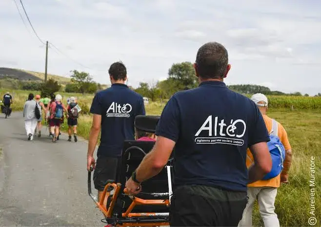 Traversée de la Wallonie en joëlette